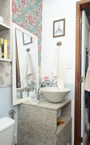 Casa para alugar com 160m², 2 quartos e sem vagaBanheiro da Suíte