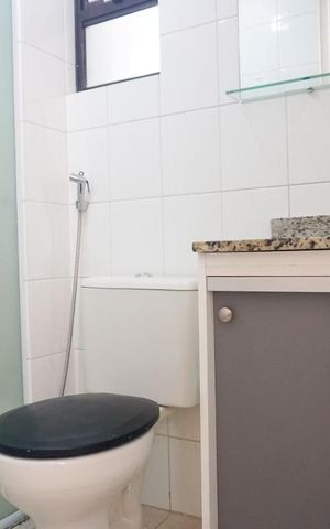 Apartamento para alugar com 55m², 3 quartos e 1 vagaBanheiro