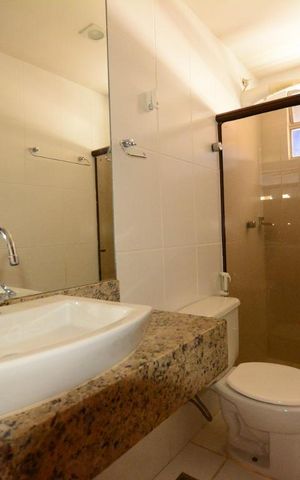 Apartamento para alugar com 96m², 2 quartos e 1 vagaBanheiro Social
