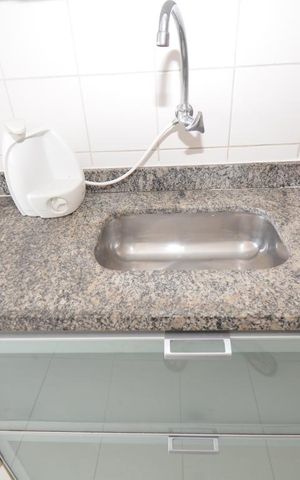 Apartamento para alugar com 62m², 2 quartos e 2 vagasCozinha e Área de Serviço - Armários