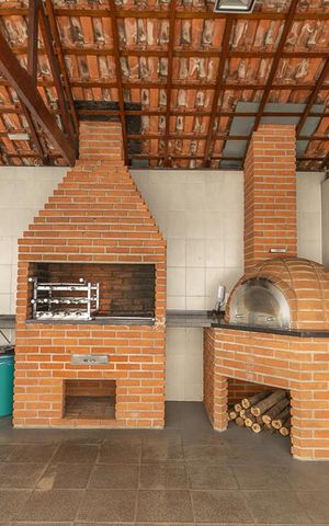Apartamento para alugar com 60m², 1 quarto e 2 vagasÁrea comum - Churrasqueira