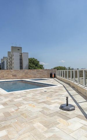 Apartamento para alugar com 60m², 1 quarto e 2 vagasÁrea comum - Piscina
