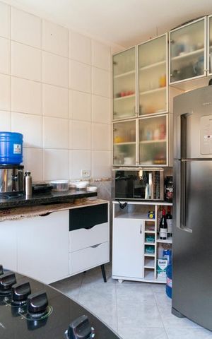 Casa de condomínio à venda com 70m², 2 quartos e 1 vaga Casa de condomínio à venda com 70m², 2 quartos e 1 vagaCozinha