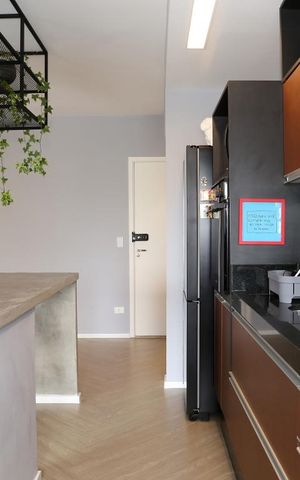 Apartamento à venda com 67m², 2 quartos e 2 vagasCozinha 