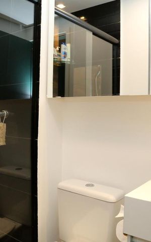Apartamento à venda com 67m², 2 quartos e 2 vagasBanheiro da Suíte