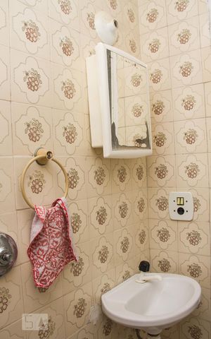 Apartamento para alugar com 45m², 1 quarto e 1 vagaBanheiro Social