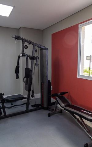 Apartamento para alugar com 40m², 2 quartos e 1 vagaÁrea comum - Academia