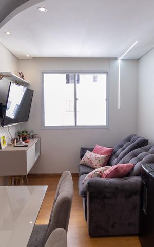 Apartamento para alugar com 40m², 2 quartos e 1 vagaSala