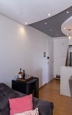 Apartamento para alugar com 40m², 2 quartos e 1 vagaSala