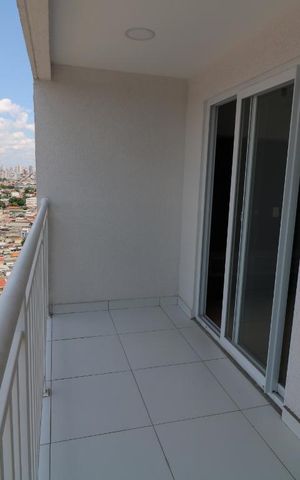 Apartamento para alugar com 58m², 2 quartos e sem vagaVaranda da Sala