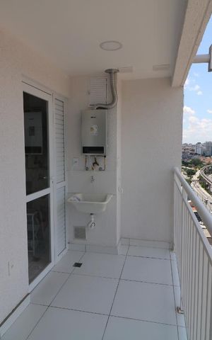 Apartamento para alugar com 58m², 2 quartos e sem vagaVaranda da Sala
