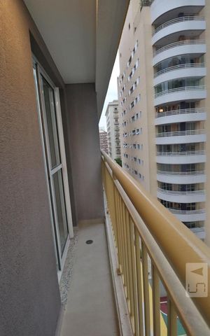 Studio para alugar com 26m², 1 quarto e sem vagaVaranda