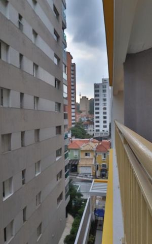 Studio para alugar com 26m², 1 quarto e sem vagaVaranda