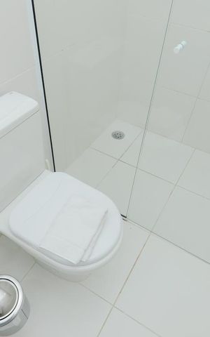 Casa à venda com 297m², 3 quartos e 8 vagas Casa à venda com 297m², 3 quartos e 8 vagasBanheiro da Suíte 3