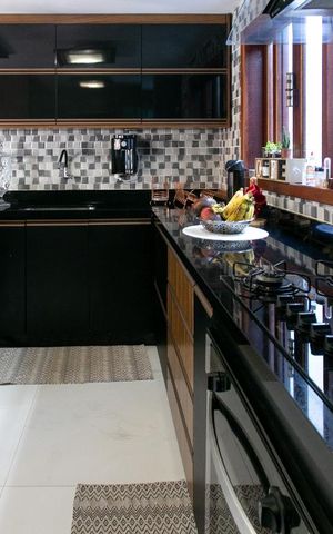 Casa de condomínio à venda com 120m², 3 quartos e 2 vagasCozinha