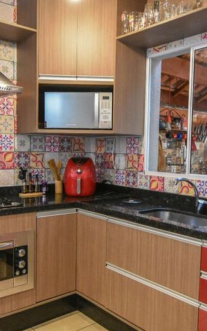 Casa à venda com 140m², 3 quartos e 2 vagasCozinha