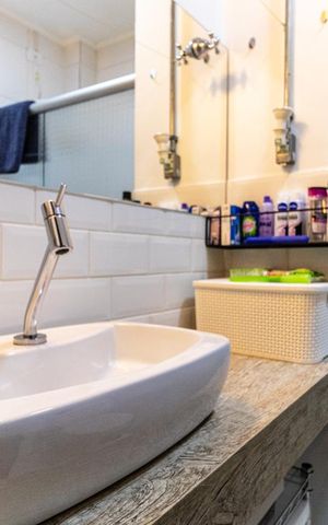 Apartamento para alugar com 90m², 1 quarto e sem vaga Apartamento para alugar com 90m², 1 quarto e sem vagaBanheiro