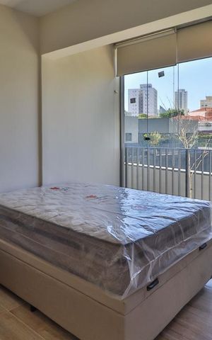 Apartamento para alugar com 25m², 1 quarto e sem vaga Apartamento para alugar com 25m², 1 quarto e sem vagaSala/Quarto