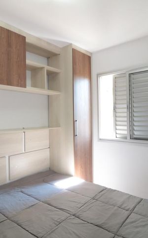 Apartamento para alugar com 44m², 2 quartos e 1 vagaQuarto 1