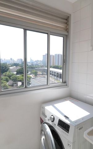 Apartamento para alugar com 44m², 2 quartos e 1 vagaArea de serviço 