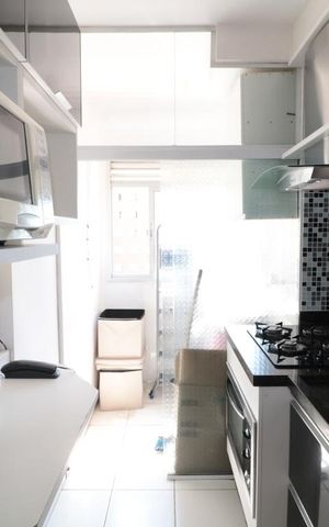 Apartamento para alugar com 44m², 2 quartos e 1 vagaCozinha 
