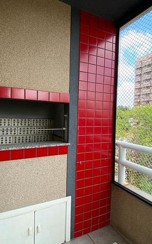 Apartamento para alugar com 74m², 2 quartos e 1 vagaSacada com churrasqueira