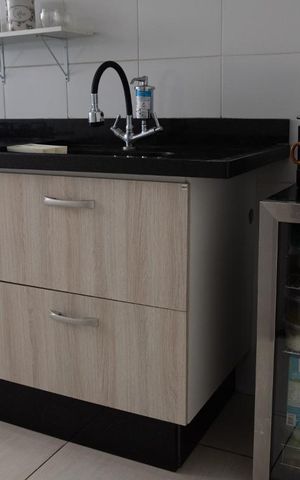 Apartamento à venda com 44m², 2 quartos e sem vagaCozinha