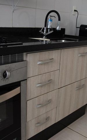 Apartamento à venda com 44m², 2 quartos e sem vagaCozinha