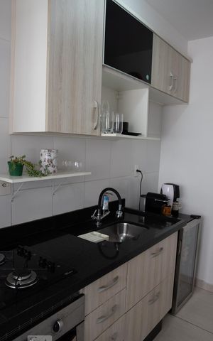 Apartamento à venda com 44m², 2 quartos e sem vagaCozinha