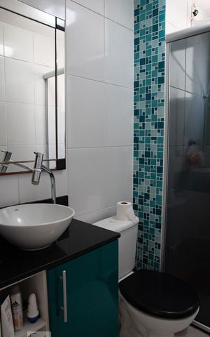 Apartamento à venda com 44m², 2 quartos e sem vagaBanheiro
