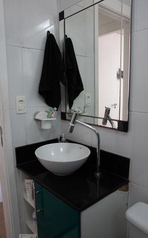 Apartamento à venda com 44m², 2 quartos e sem vagaBanheiro