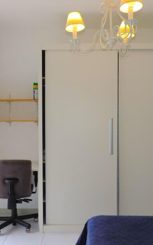 Apartamento para alugar com 130m², 3 quartos e 2 vagasSuite 1 - Armarios