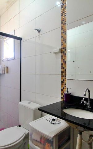 Apartamento à venda com 140m², 3 quartos e 2 vagasBanheiro da Suíte