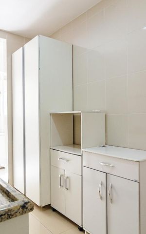 Apartamento para alugar com 90m², 3 quartos e 2 vagasCozinha