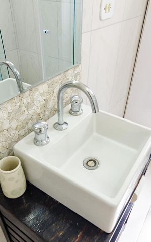 Apartamento para alugar com 90m², 3 quartos e 2 vagasBanheiro da Suíte