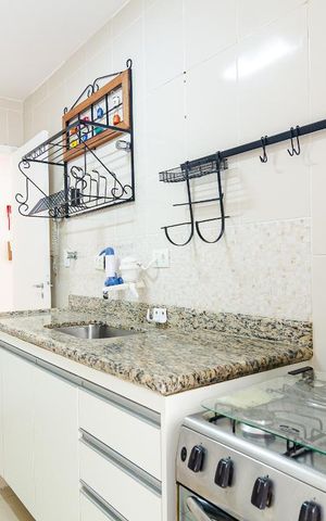 Apartamento para alugar com 90m², 3 quartos e 2 vagasCozinha