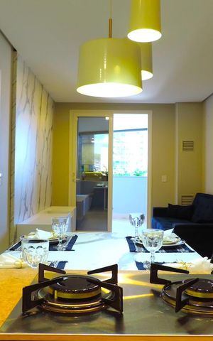 Apartamento para alugar com 60m², 1 quarto e 1 vagaSala