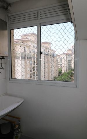 Apartamento à venda com 67m², 3 quartos e 1 vagaDetalhe da area de serviço