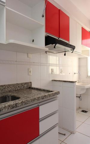 Apartamento à venda com 60m², 2 quartos e 1 vagaCozinha e Área de Serviço