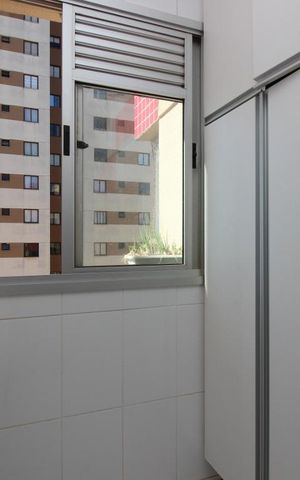 Apartamento à venda com 60m², 2 quartos e 1 vagaCozinha e Área de Serviço