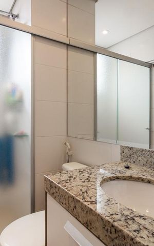 Apartamento para alugar com 109m², 3 quartos e 2 vagasBanheiro 2