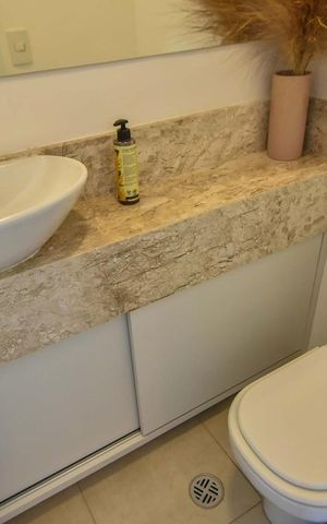 Apartamento para alugar com 50m², 1 quarto e 1 vagaLavabo