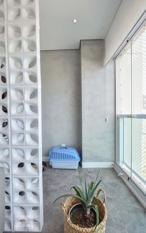 Apartamento para alugar com 50m², 1 quarto e 1 vagaVaranda