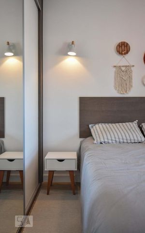Apartamento para alugar com 50m², 1 quarto e 1 vagaDormitório
