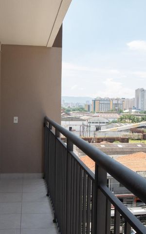 Apartamento à venda com 37m², 1 quarto e sem vagaSacada