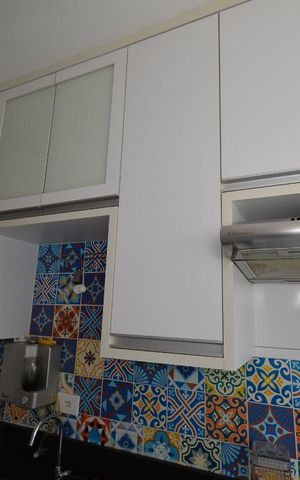 Apartamento à venda com 56m², 2 quartos e 1 vaga Apartamento à venda com 56m², 2 quartos e 1 vagaCozinha - Armários