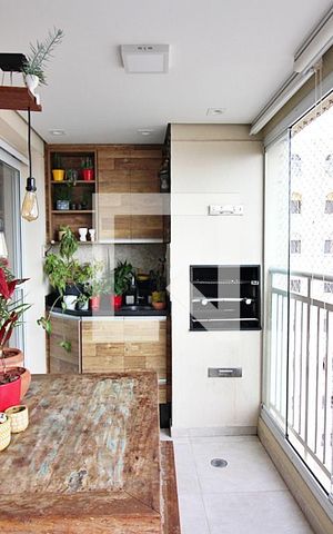 Apartamento à venda com 84m², 2 quartos e 2 vagasVaranda gourmet