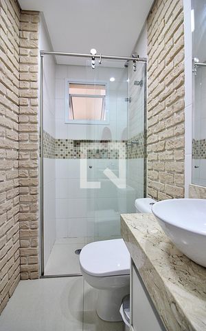 Apartamento à venda com 84m², 2 quartos e 2 vagasBanheiro Social