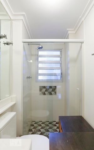 Apartamento para alugar com 108m², 2 quartos e 1 vagaBanheiro da Suíte