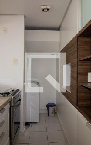 Studio para alugar com 37m², 1 quarto e 1 vaga Studio para alugar com 37m², 1 quarto e 1 vagaCozinha e Área de Serviço